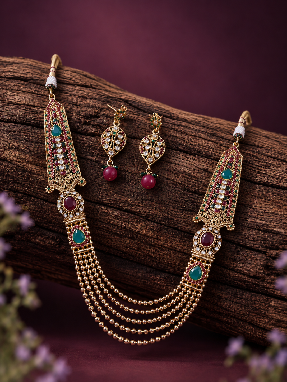 Beads Stone Neckless